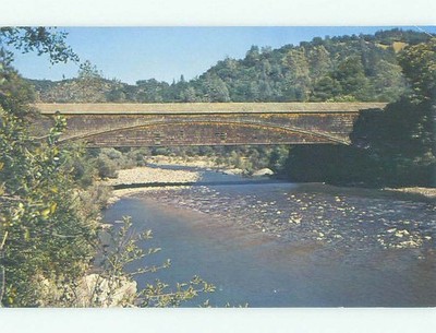 Pre-1980 BRIDGE SCENE Grass Valley California CA HJ0553