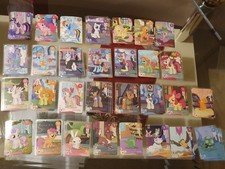 ENGLISH KAYOU MY LITTLE PONY  MOON 1EDITION 6 CARDS ALL 30 R CARDS OR SINGES