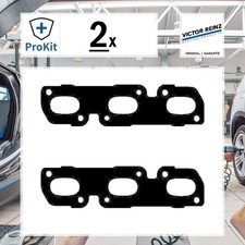 2x ORIGINAL® Victor Reinz Dichtung, Abgaskrümmer für Ford MONDEO III Turnier