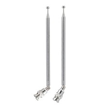 Antenne connecteur BNC réglable pour scanner radio VHF UHF AM FM (paquet de 2)