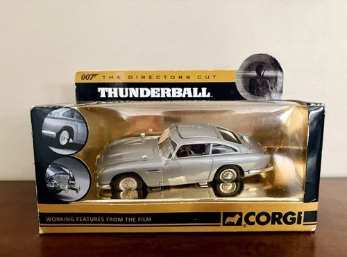 Vintage Corgi 007 The Directors Cut Thunderball Aston Martin DB5 Model 2007  Car