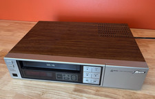 Vintage Zenith VCR VHS Player Faux Woodgrain - Not Working - PARTS OR REPAIR