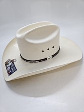 Resistol Hazer 10X Straw Cowboy Hat Natural Men's Size 7