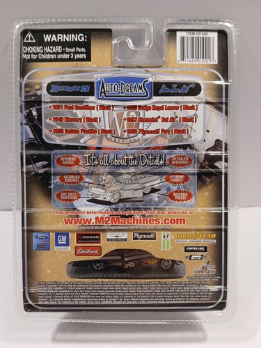 M2 Machines Auto-Dreams 1958 PLYMOUTH FURY 1:64 DIECAST 10-12 - Picture 2 of 2