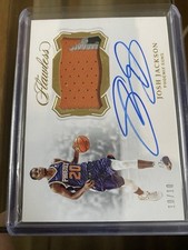 2018 Panini Flawless Horizontal Patch Autograph Josh Jackson #JJK /10 Gold