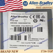 Factory Sealed AB 1734-TOP POINT I/O Terminal...