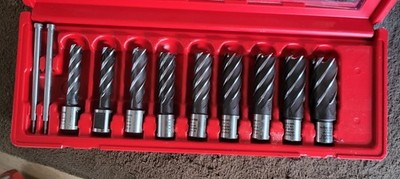 49-22-8410 Milwaukee Annular Cutter Kit Set of 9 Cutters 1/2'' to 1-1/16''