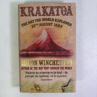 SIGNED Krakatoa: The Day the World Exploded Winchester, Simon Hardback