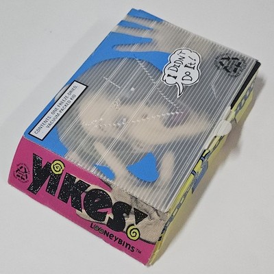 Yikes! Vintage Looneybins Pencil Case Box Recycled School USED