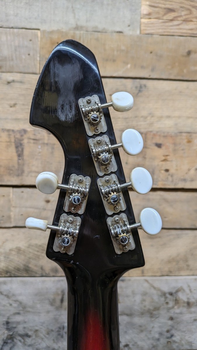 Teisco ET-200 Rare 6x2 Red Vintage MIJ Electric Guitar | eBay