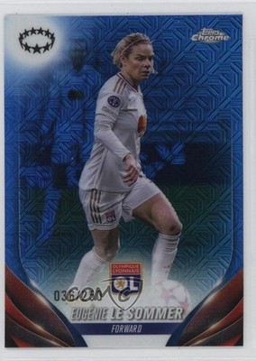2023 Chrome UEFA Women's Champions League 36/250 Eugenie Le Sommer Eugénie 0j5z
