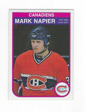 1982-83 O-PEE-CHEE MARK NAPIER #189 MONTREAL CANADIENS