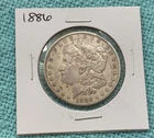 1886-P Morgan Silver Dollar Historic Coin LOOK! 90% Silver!!! Nice Coin!