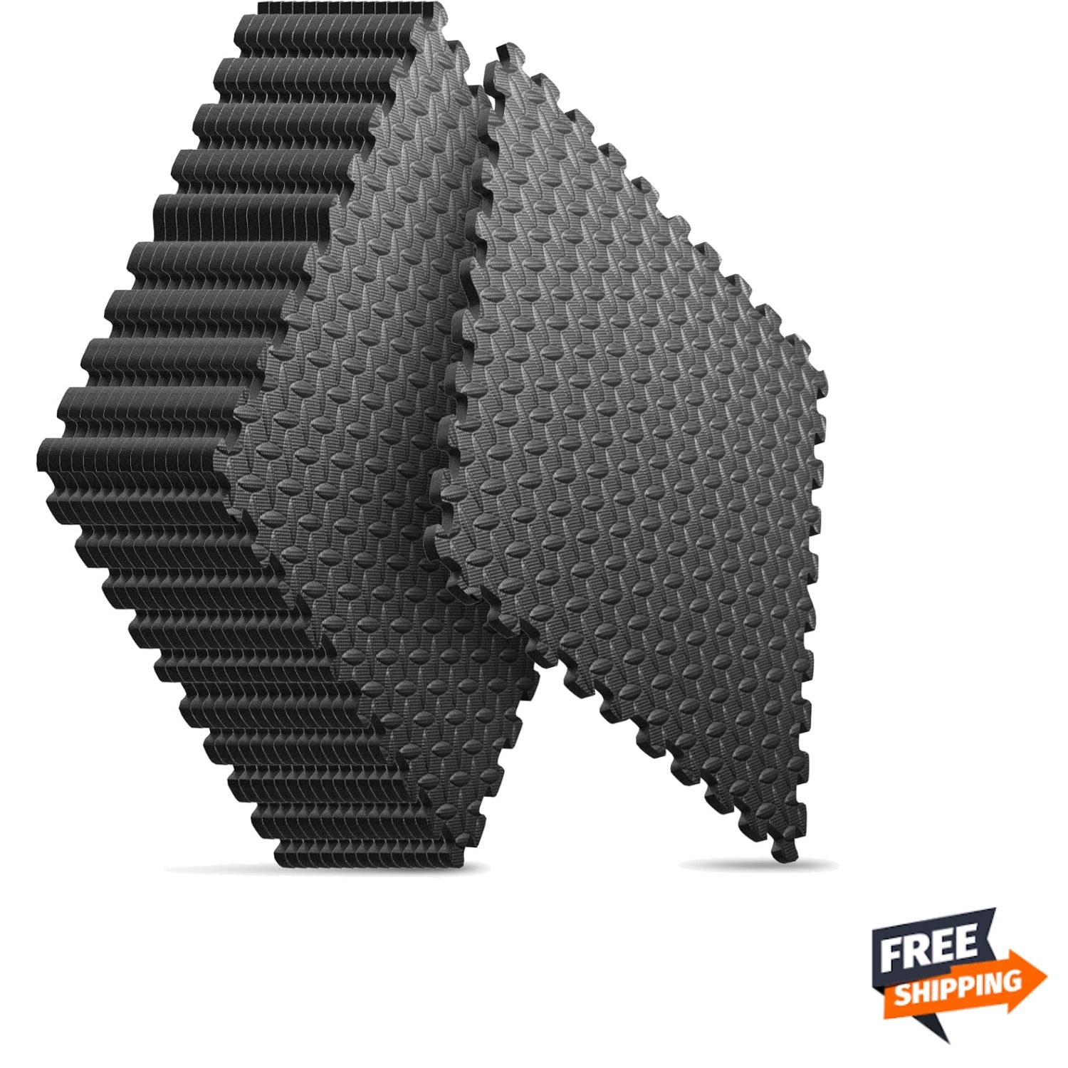 Home Gym Mat, Puzzle Exercise Mat, EVA Interlocking Foam Floor Tiles for Home...