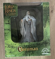 Lord of the Rings Saurman 8" figure APPLAUSE Fellowship of the Ring Toy NIB