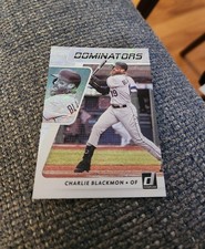2021 Donruss Baseball Charlie Blackmon Dominators DOM8 Colorado Rockies