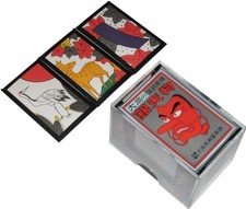 Ooishi Tengudo Hanafuda Gin Tengu Black Back Cards