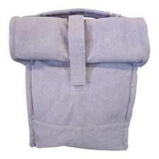 Bolsa de almuerzo Figmint lavanda, tipo de material de lona, ¡muy linda! Aislado (B-01)