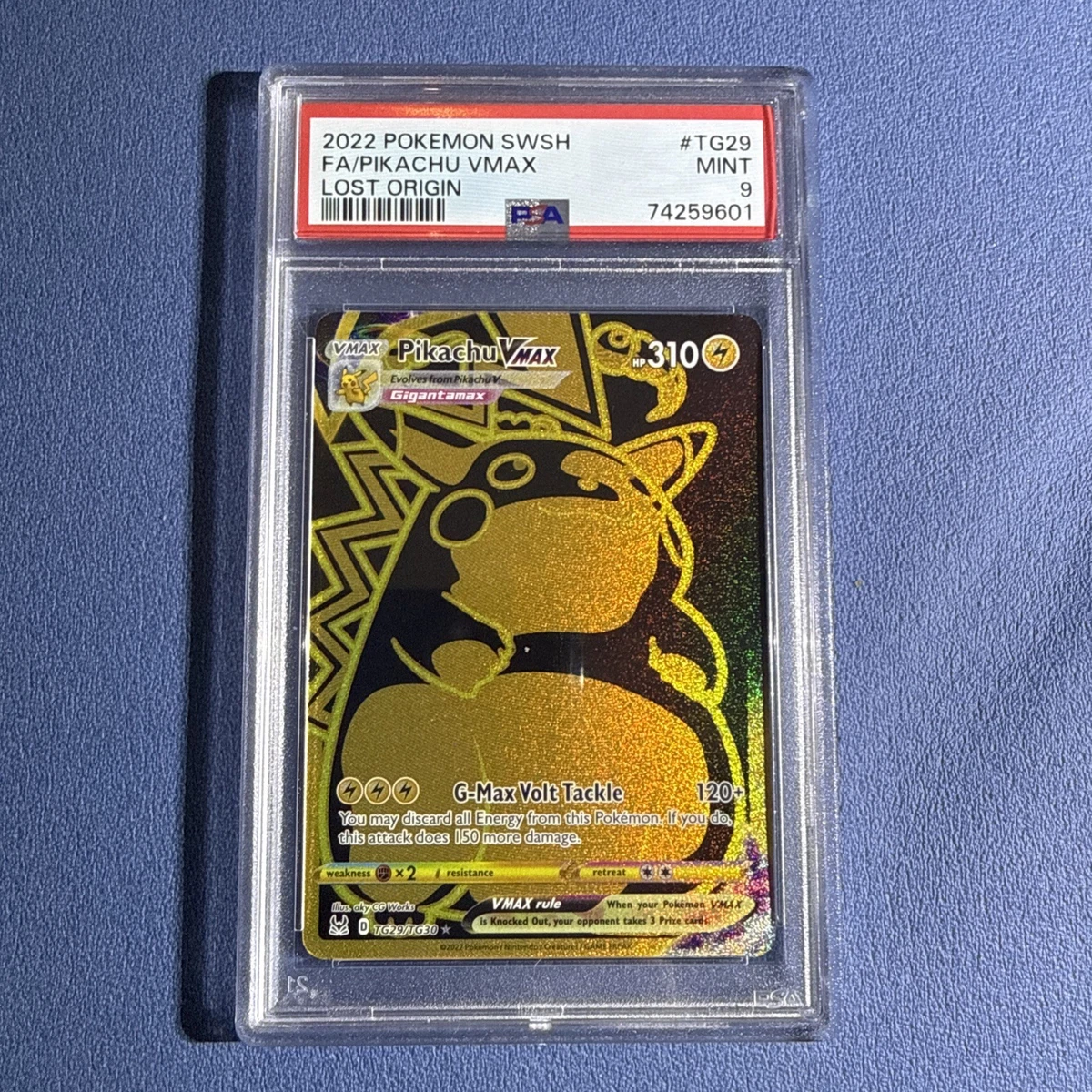 Pikachu VMAX TG29/TG30 Swsh11: Lost Origin Trainer Gallery for