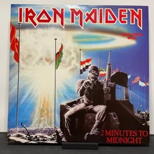 Vinyl Iron Maiden Schallplatte 2 Minutes To M...