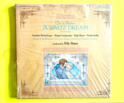Oscar Straus Waltz Dream (Ein Walzertraum) in German - SEALED Opera LP - Rare Ed