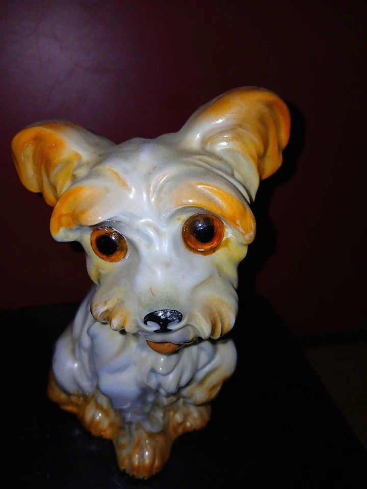 9140412 Estatuilla de porcelana purificador de aire perro lustrado Foto 4 de 4