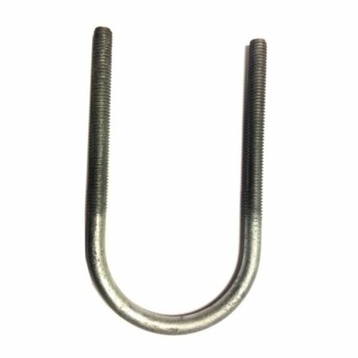 U-Bolzen M10 x 70 mm Gewinde, 65 mm Innendurchmesser, 112 mm IH Galv A320 L7 hochfester Stahl