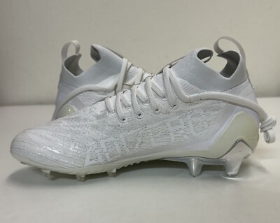 Adidas Adizero Primeknit Mens Sz 8.5 White Chrome Football