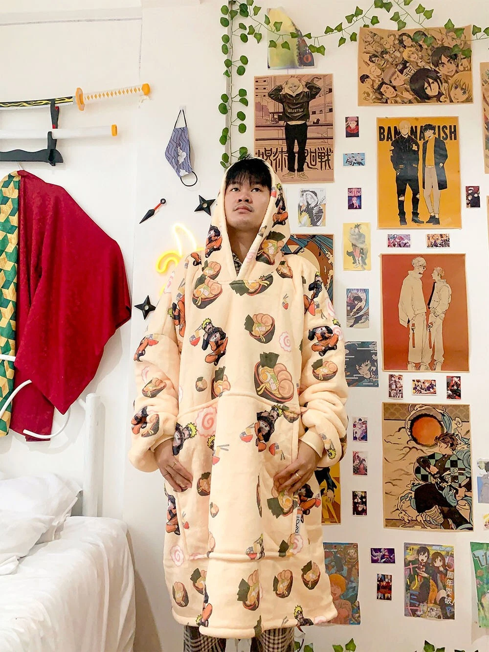 Narutoo Ramen Oversized Blanket Hoodie