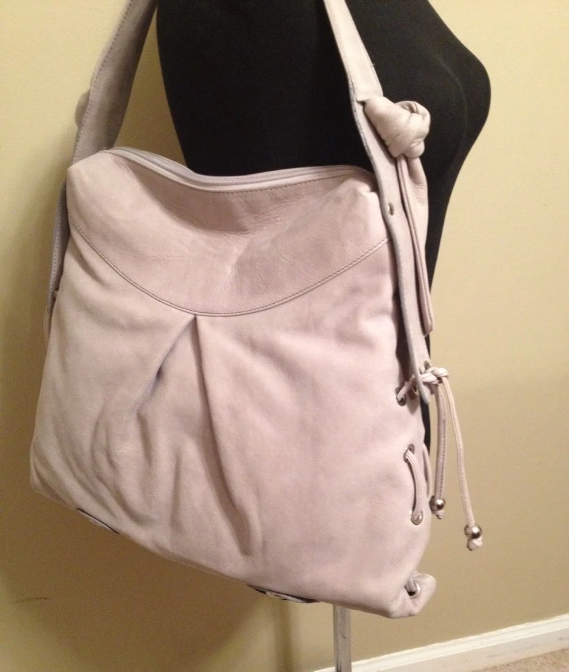 NUEVO CON ETIQUETAS FABULOSO BOLSO DE HOMBRO DE CUERO DE BECERRO HOBO CAMEL 42CM TOTE Foto 2 de 4