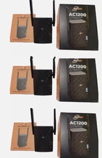 3xWiFi Range Extender Repeater Wireless Amplifier Router 1200Mbp Signal Booster