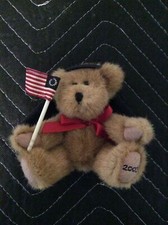 RARE Boyds Bear - "Patriotic" The Head Bean Collection H.B.'s Heirloom Series.