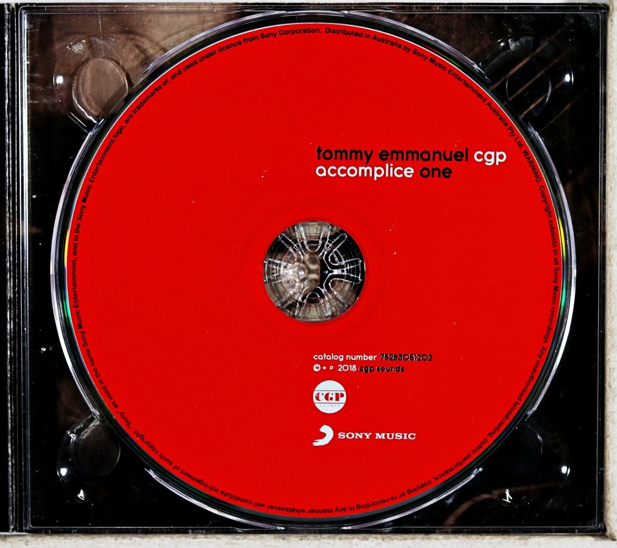 Tommy Emmanuel Accomplice Live! DVD/CD
