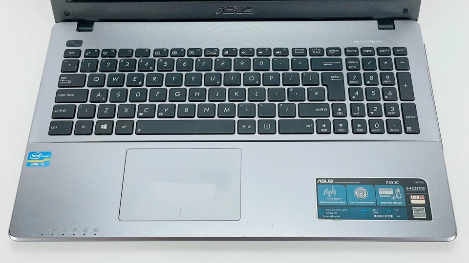 Acer X550C Laptop Intel i5 2.7GHz 8GB RAM 1TB HDD Win 10 with Charger - Image 4 of 4