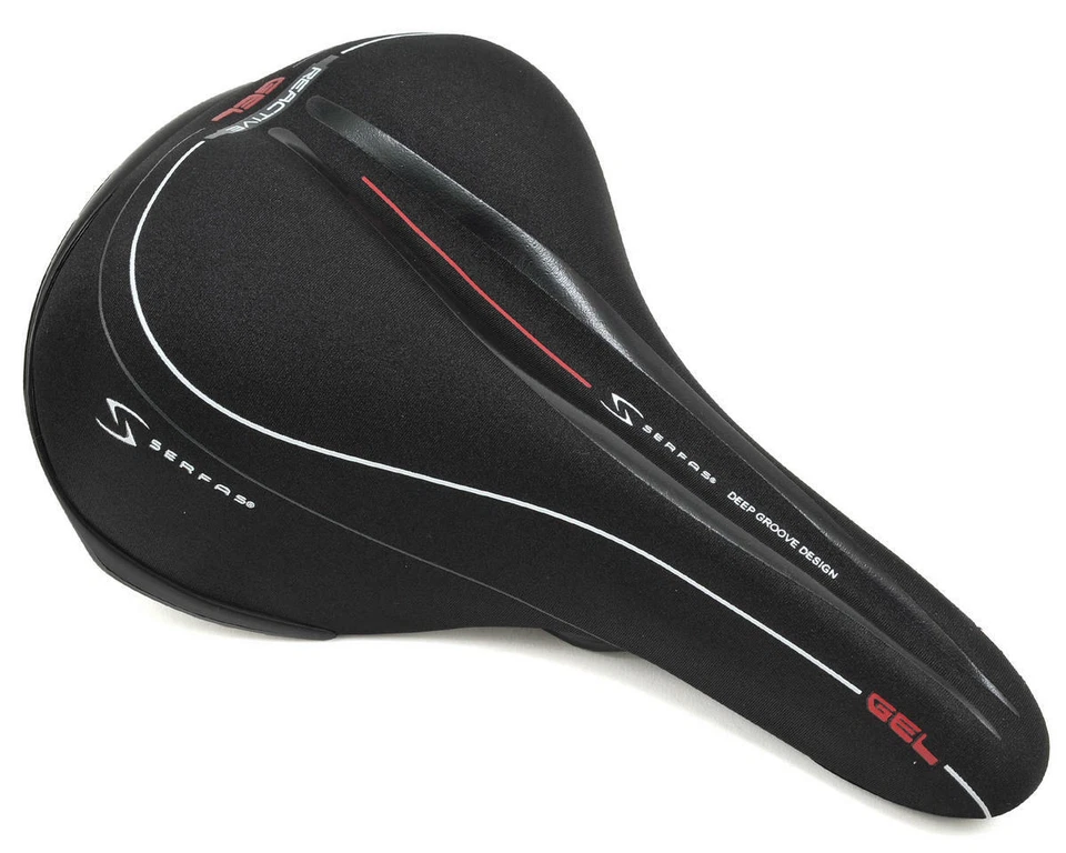 Serfas Men's Reactive Gel Comfort Bicycle Saddle  - Image 2 of 3