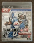 Madden NFL 13 - Bonus Edition (Sony PlayStation 3, 2012)COMPLETE!FREE SHIP!