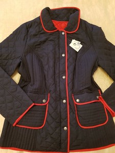 Helena Vera Super schicke Wende Jacke mit konrast Details,Gr.21,(42