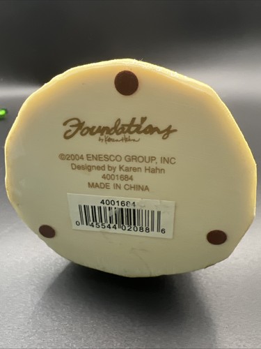 Enesco Foundations Karen Hahn März Geburtstag Engel Figur 2004 Gott lächelte - Bild 16 von 16