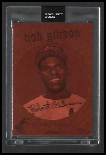 2020 Topps Project 2020 #163 Bob Gibson St. Louis Cardinals Don C