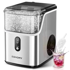 Nugget Ice Makers Countertop, Pebble Ice Maker Machine with 35lbs/24H
