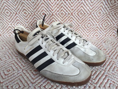 RARE 🔥 Vintage 80's Adidas Universal Made in TAIWAN OG White Black  UK8.5/US9.5 | eBay