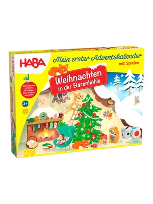HABA Spielzeug-Adventskalender Mein erster Spiele-Adventskalender Holzspielzeug