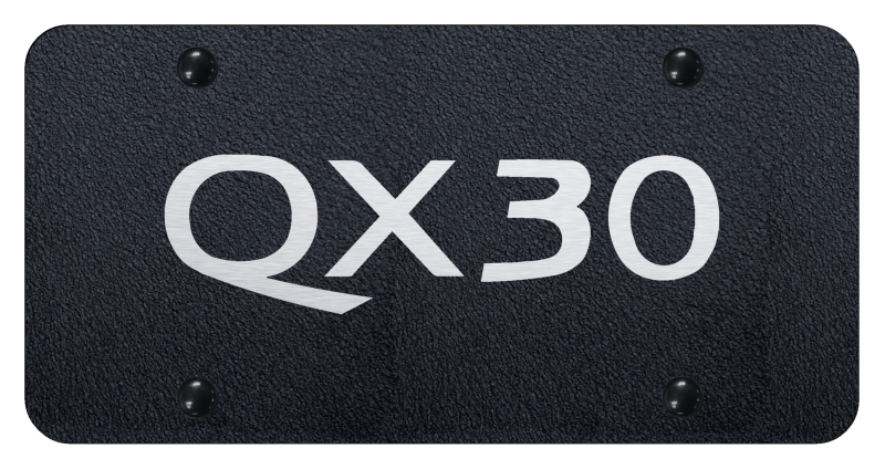 Infiniti QX30 Official Licensed Laser Etched License Plate Nameplate