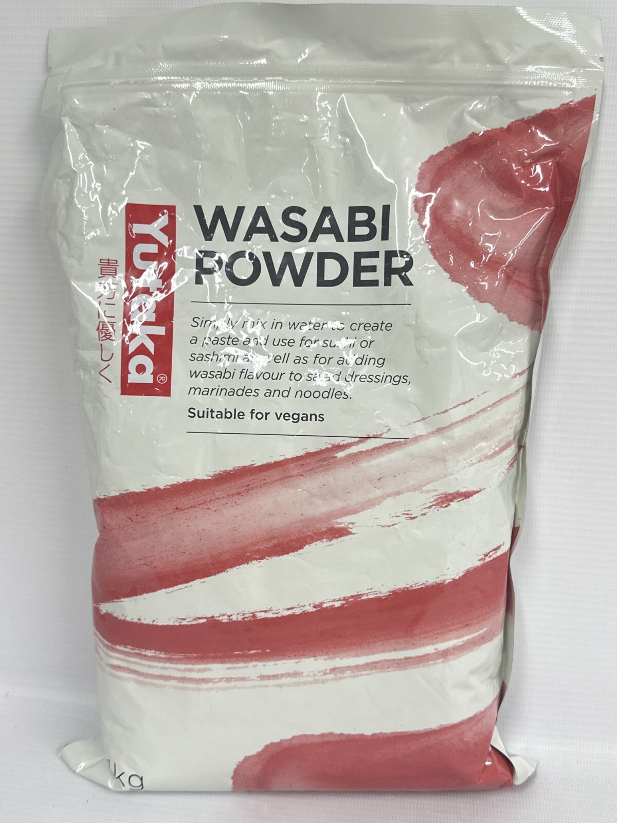 Yutaka Japanese Wasabi Powder Premium Grade for Sushi Sashimi Salad 1KG VEGAN