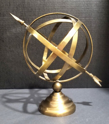 Armillary Sphere, Bronze, Decorative, 11'' 