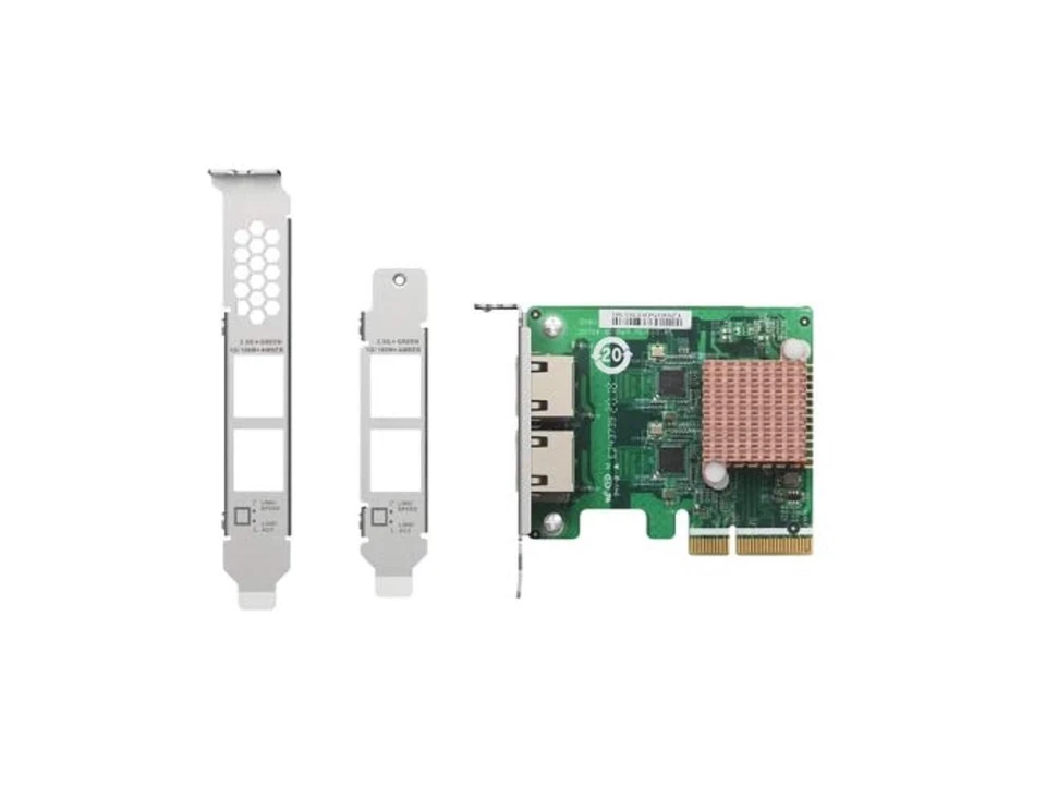 QNAP QXG-2G2T-I225 Dual Port 2.5GbE 4-Speed Network Card - Image 2 of 4