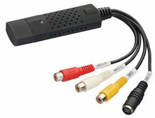 UK USB 2.0 VHS TAPE TO PC DVD CONVERTER VIDEO & AUDIO CAPTURE CARD/ADAPTER