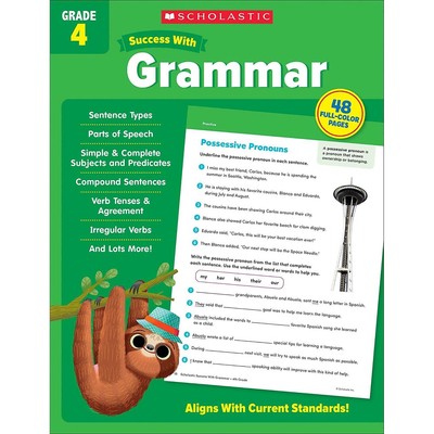 Scholastic Teaching Scholastic Teacher Resources Success With Grammar: Grade 4