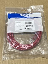 ICC ICPCST05RD CAT6 Clear Boot Patch Cord - 5Ft Red New