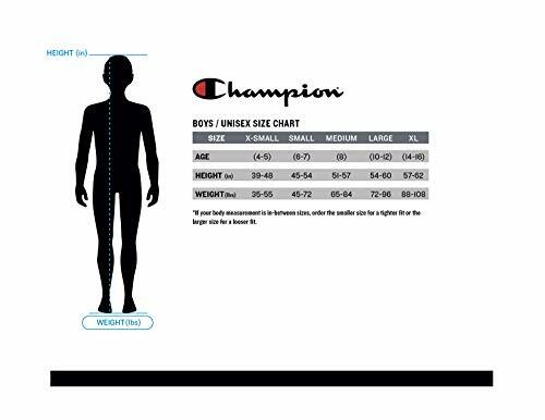 Champion NCAA Youth Boys Shirt 100% Cotton Tagless Tee, Indiana Hoosiers,  Large